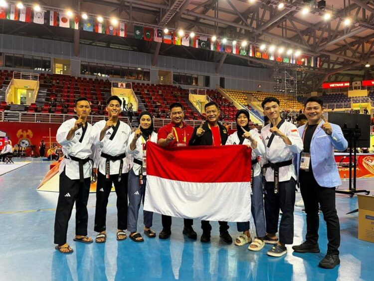 Tim Taekwondo Polri di ajang kejuaraan internasional