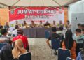 Jumat Curhat Polda Sultra di Kecamatan Wua-wua