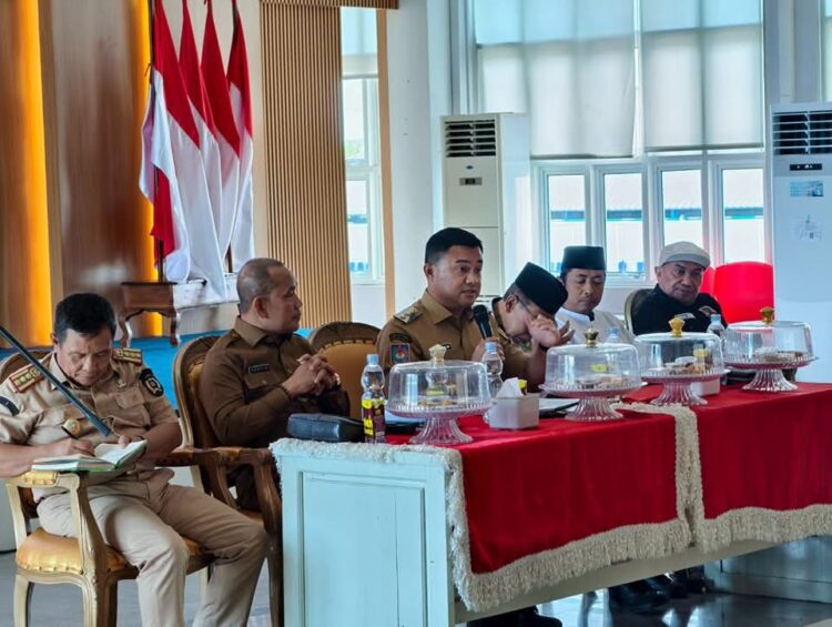 Rapat bersama Pemda Konsel terkait penetapan besaran zakat fitrah Ramadhan