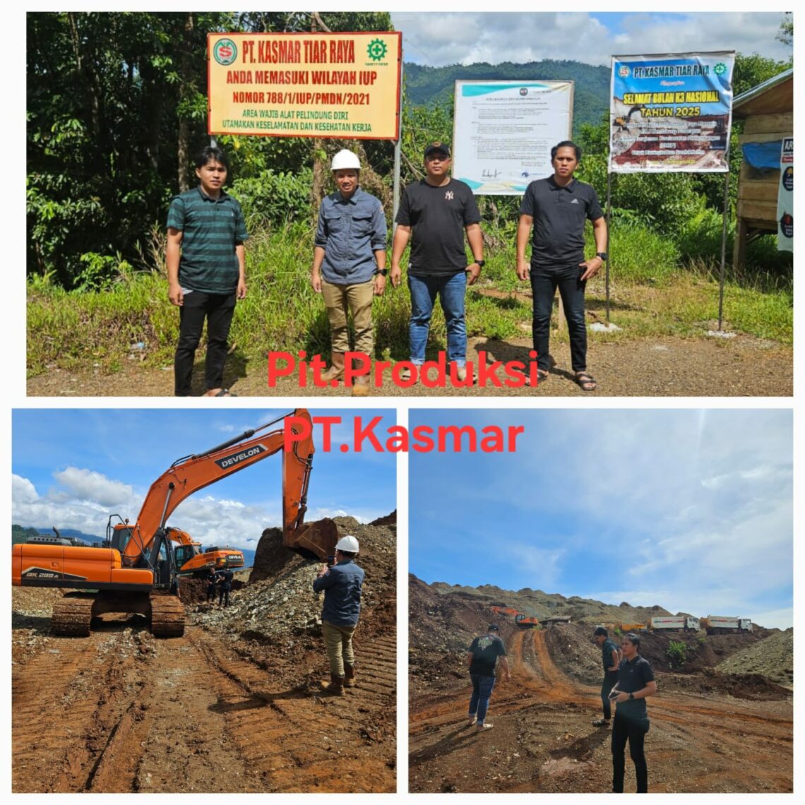 Patroli Polres Kolut Pastikan Tidak Ada Aktifitas Ilegal Mining di Kecamatan Batuputih 10 Patroli Polres Kolut di IUP PT Kasmar Tiar Raya
