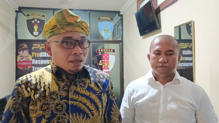 Kuasa hukum MR usai melapor ke Bidpropam Polda Sultra, Nur Rahmat Karno