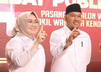 Paslon Walikota dan Wakil Walikota Siska-Sudirman selaku pihak terkait pada gugatan di MK