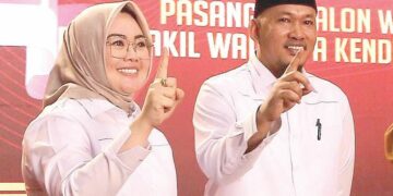 Paslon Walikota dan Wakil Walikota Siska-Sudirman selaku pihak terkait pada gugatan di MK