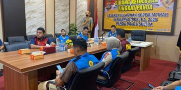 Sidang kelulusan seleksi PKP PNS Polri, Polda Sultra