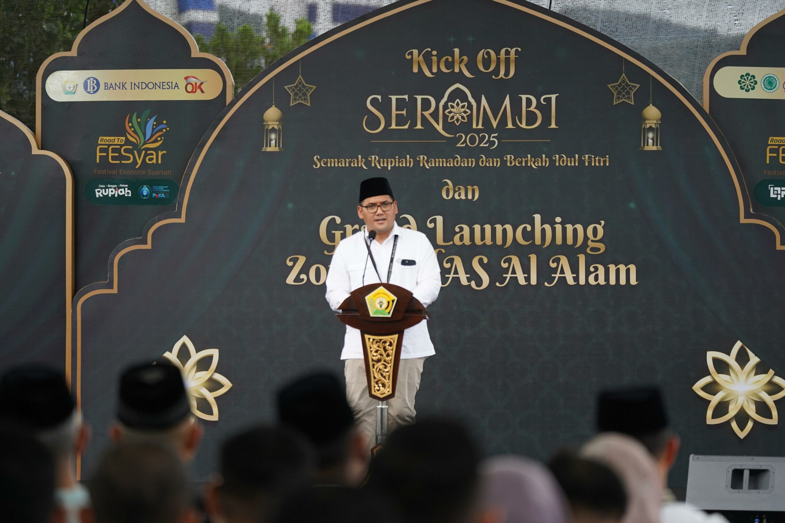 Akselerasi Pengembangan Ekosistem Halal, BI Sultra Launching Zona KHAS Al-Alam