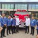 Penyerahan CSR KALLA Toyota kepada Pemkot Kendari, yang diterima oleh Wakil Wali Kota, Sudirman