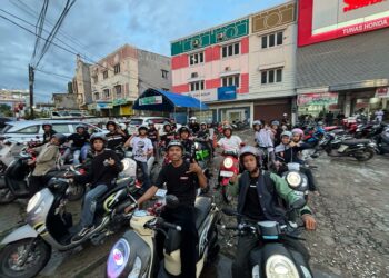 Asmo Sulsel Gelar Ramadhan Bikers Honda di Kendari, Diikuti 100 Peserta