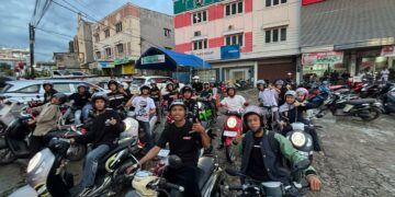 Asmo Sulsel Gelar Ramadhan Bikers Honda di Kendari, Diikuti 100 Peserta