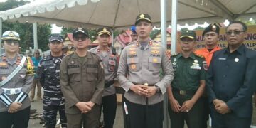 Polres Kolaka bersama Forkopimda dan lainnya usai apel gelar pasukan
