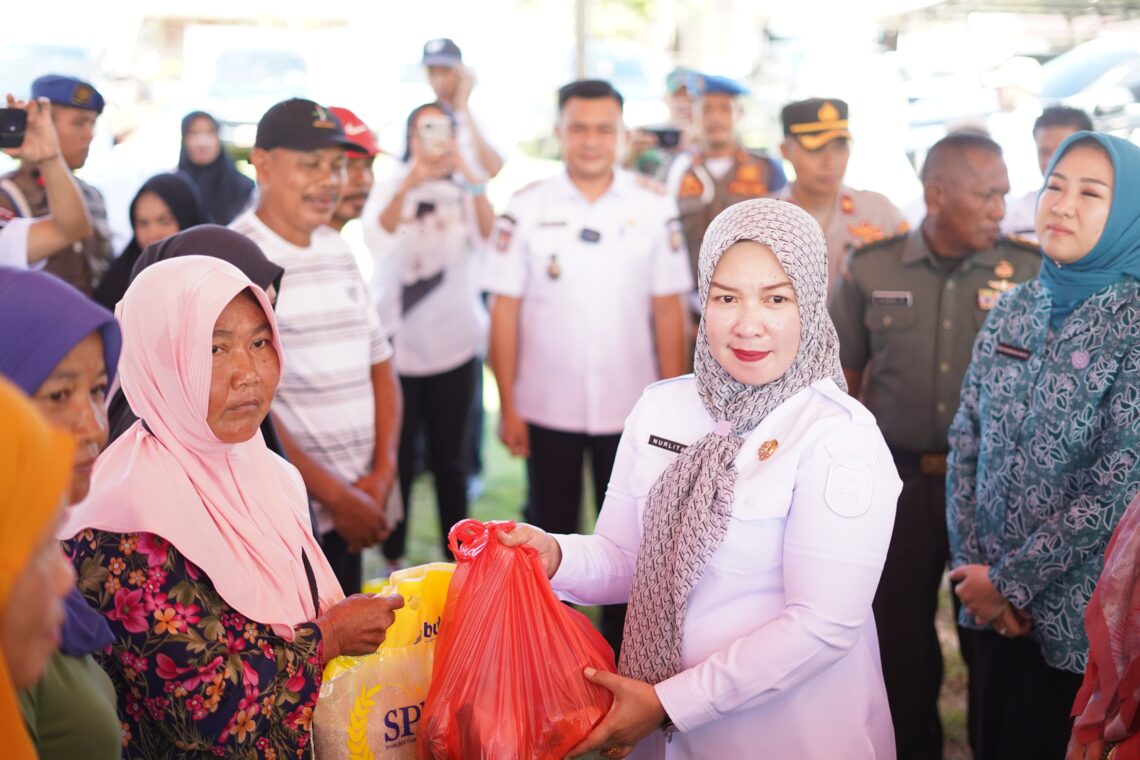 Operasi Pasar Murah (GPM) Pemda Konsel di Kecamatan Kolono