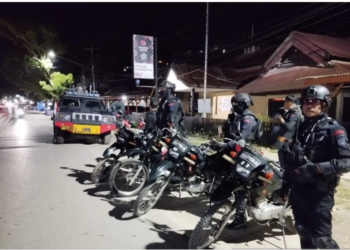 Patroli Ramadhan Brimobda Sultra