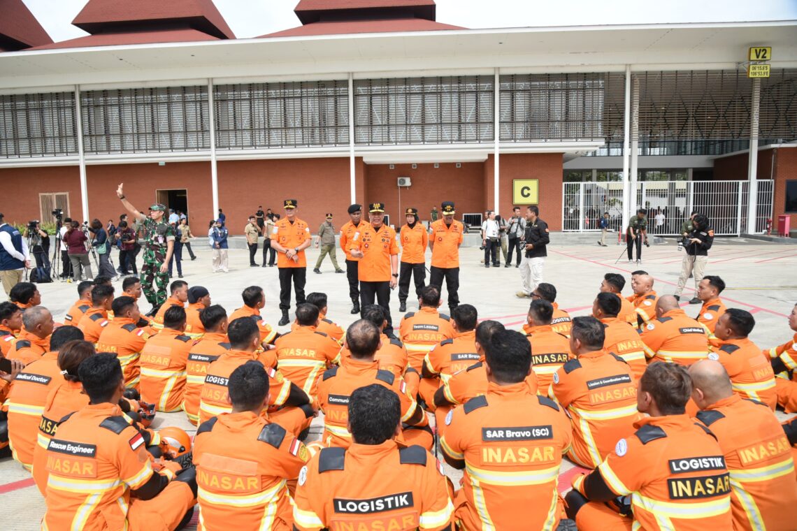 73 personel INASAR yang siap diberangkatkan menuju gempa Myanmar