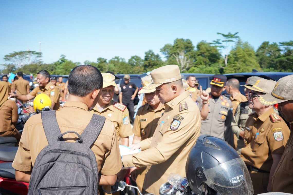 Wabup Konsel Sidak ratusan Randis milik Pemda Konsel