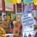 Wali Kota Kendari saat melaunching Senam Lulo Bugar dan beri MBG di SDN 26
