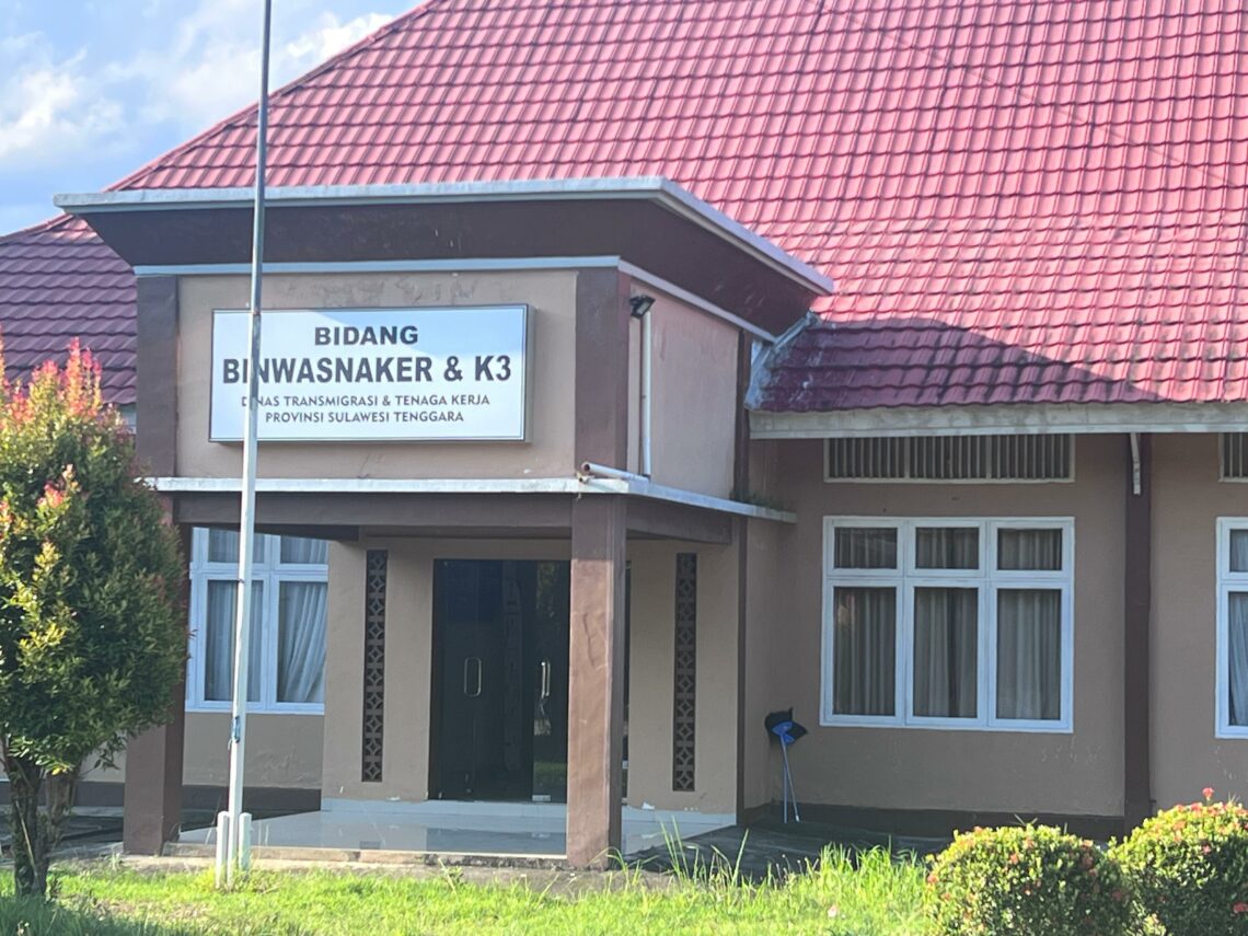 Kantor Binwasnaker dan K3 Sultra