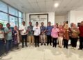 Wali Kota Kendari, Sudirman di Kantor BPK Sultra membahas hasil pemeriksaan laporan keuangan Pemkot Kendari tahun 2024