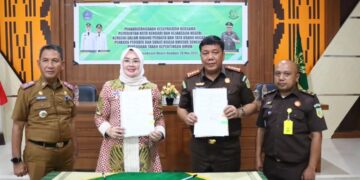 Penandatanganan kerja sama bidang Datun Pemkot dan Kejari Kendari