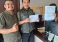 PT JMP saat dilaporkan resmi ke Kejati Sultra