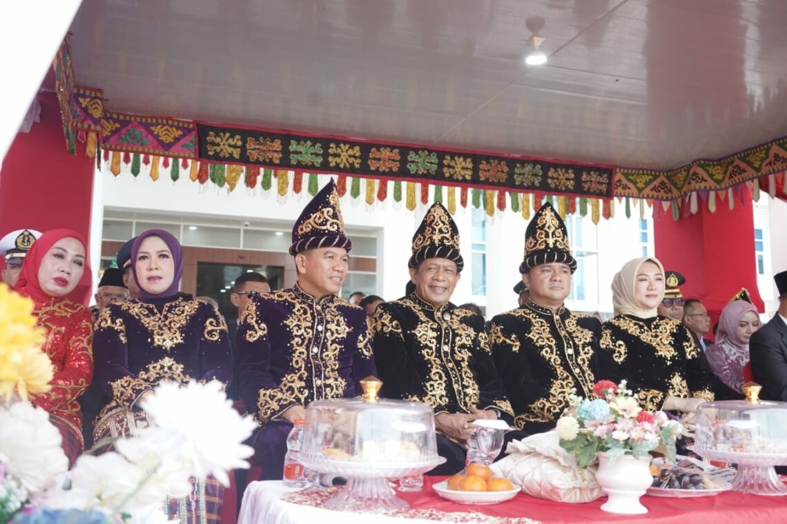 Peringatan HUT Konsel ke 22 dihadiri Pemprov Sultra dalam hal ini diwakili Wagub Sultra, Ir Hugua