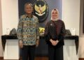 Menteri PU, Dody Hanggodo bersama Wali Kota Kendari, Siska Karina Imran