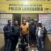 Pelaku penikaman sopir di Terminal Baruga saat diamankan Polisi di Koltim