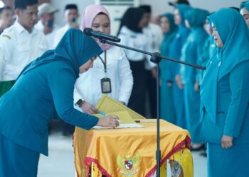 Pengukuhan TP PKK Desa Kabupaten Konsel