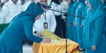 Pengukuhan TP PKK Desa Kabupaten Konsel
