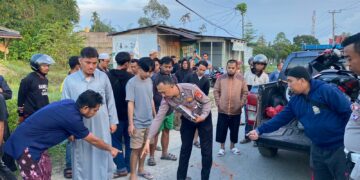 TKP Laka Lantas di Lasitarda, Kambu Kota Kendari