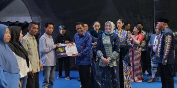 Rangkaian penutupan acara HUT Kendari ke 194
