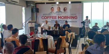 APTS saat menggelar coffee Morning di salah satu Hotel Kendari