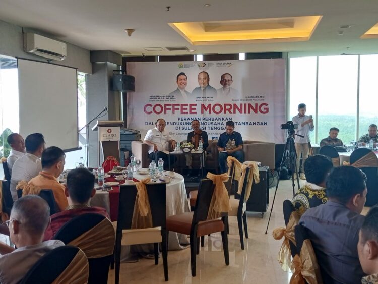APTS saat menggelar coffee Morning di salah satu Hotel Kendari