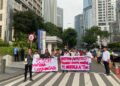 Perantara saat geruduk Kantor PT SCM di Jakarta
