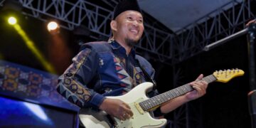 Wakil Wali Kota Kendari, Sudirman unjuk skill dimalam puncak HUT Kendari