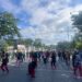 Salah satu aktivitas di kawasan MTQ Kendari di momen akhir pekan Car Free day