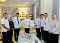 Bawaslu Kendari saat bertemu dengan Wali Kota Kendari, Siska Karina Imran dan Wakil Wali Kota Sudirman