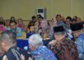 Wali Kota Kendari, Siska Karina Imran saat menghadiri RUPS PT BPR Bahteramas