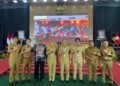 Wali Kota Kendari, Siska Karina Imran bersama gubernur menghadiri kegiatan Sarasehan Nasional