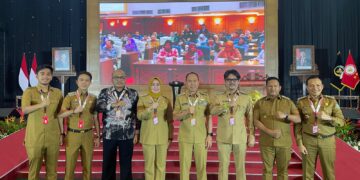 Bupati Konut, Ikbar bersama Bupati dan Wali Kota di Sultra menghadiri Sarasehan Kebangsaan