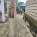 Jalan milik Pemkot yang ditutup oleh salah satu warga Alolama inisial B