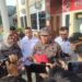 Kajari Kendari, Ronald Bakara, SH.,MH kepada wartawan terkait pemusnahan BB