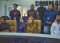 Wali Kota Kendari, Siska Karina Imran bersama Wakil Wali Kota, Sudirman dan anggota DPRD Kota Kendari
