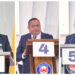 Ketiga Calon Rektor UHO, Prof. Armid, S.Si., M.Si., M.Sc., D.Sc, Prof. Dr. Ruslin, S.Pd., M.Si,
Prof. Dr. Ir. Takdir Saili, M.Si.