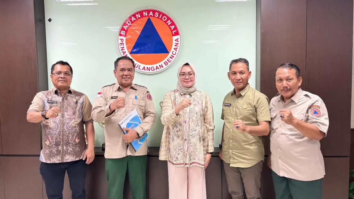 Wali Kota Kendari audiensi dengan Deputi Rehabilitasi dan Rekonstruksi BNPB di Jakarta