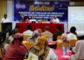 Kegiatan sosialisasi rencana pembentukan Kios Pangan di Hotel Zahra Kendari