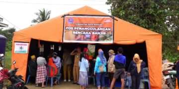 Pos penanggulangan bencana banjir Pemkot Kendari