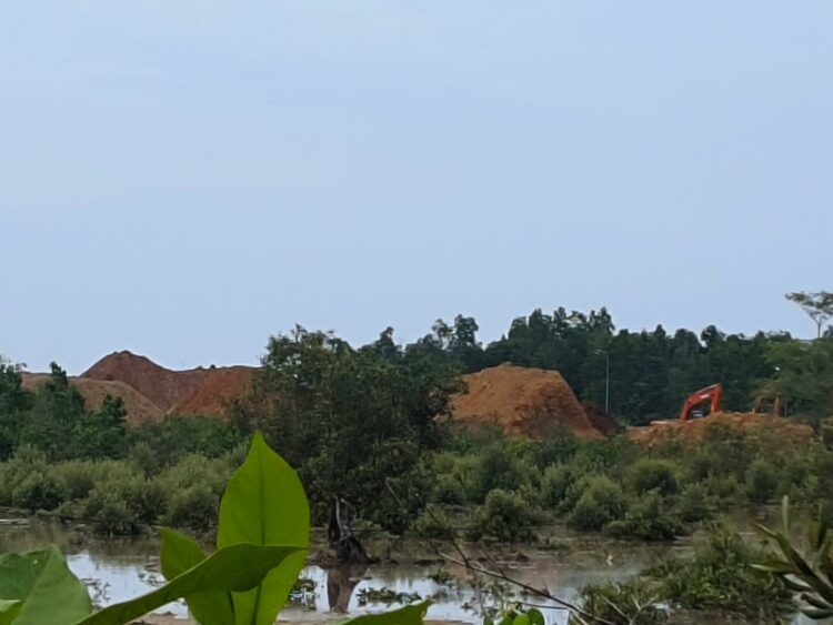 Aktivitas PT TAS di Kecamatan Nambo