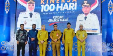 Ekspose 100 hari kerja Wali Kota Kendari, Siska Karina Imran dan Wakil Wali Kota, Sudirman