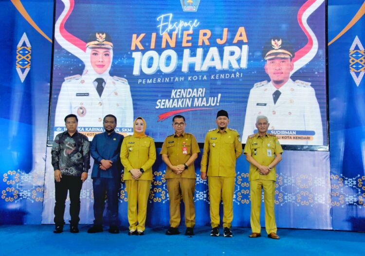 Ekspose 100 hari kerja Wali Kota Kendari, Siska Karina Imran dan Wakil Wali Kota, Sudirman