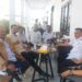 Pengurus KSMI Sultra saat menemui Dewan Pembina, Yusran Akbar