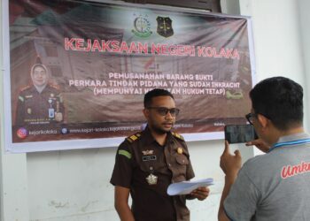 Kepala Seksi Intelijen Kejari Kolaka, Bustanil Arifin